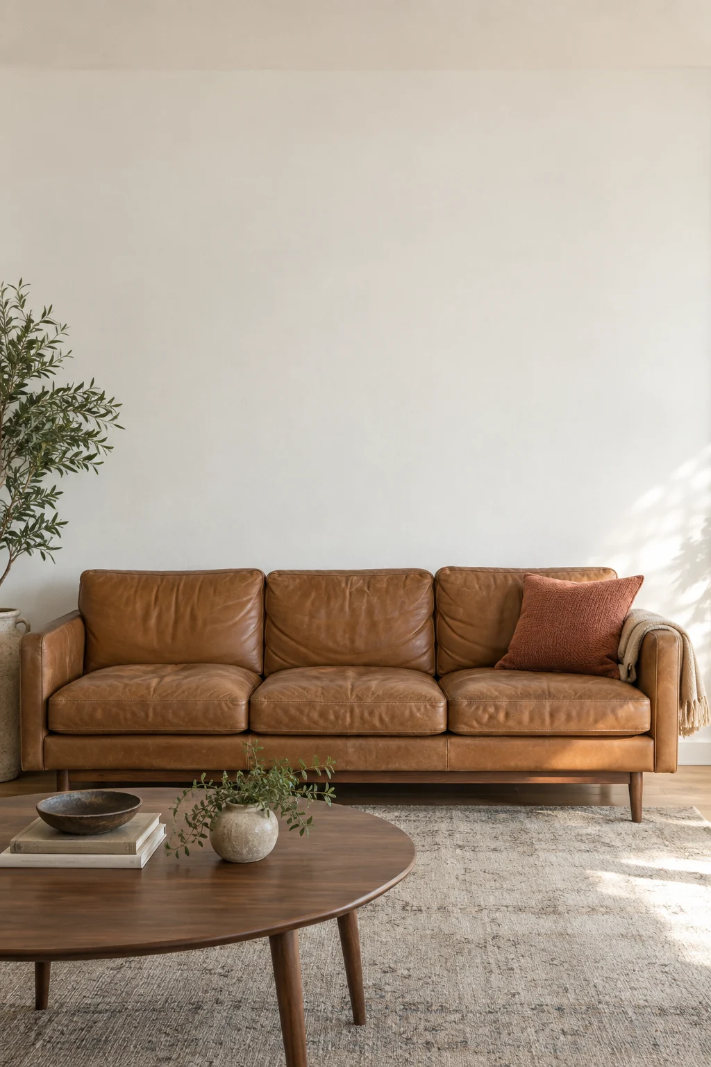 Midcentury living room