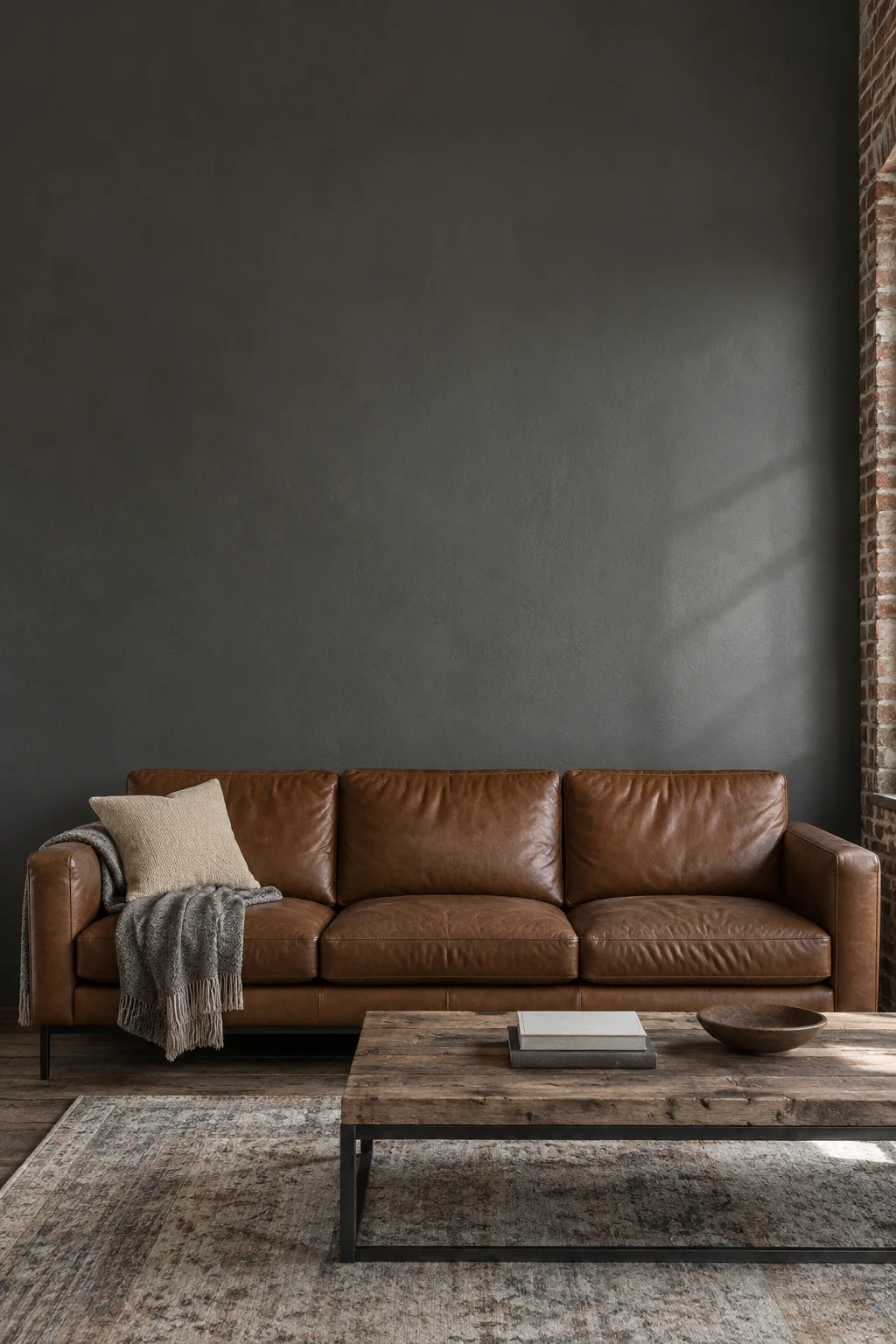 Loft tobacco leather