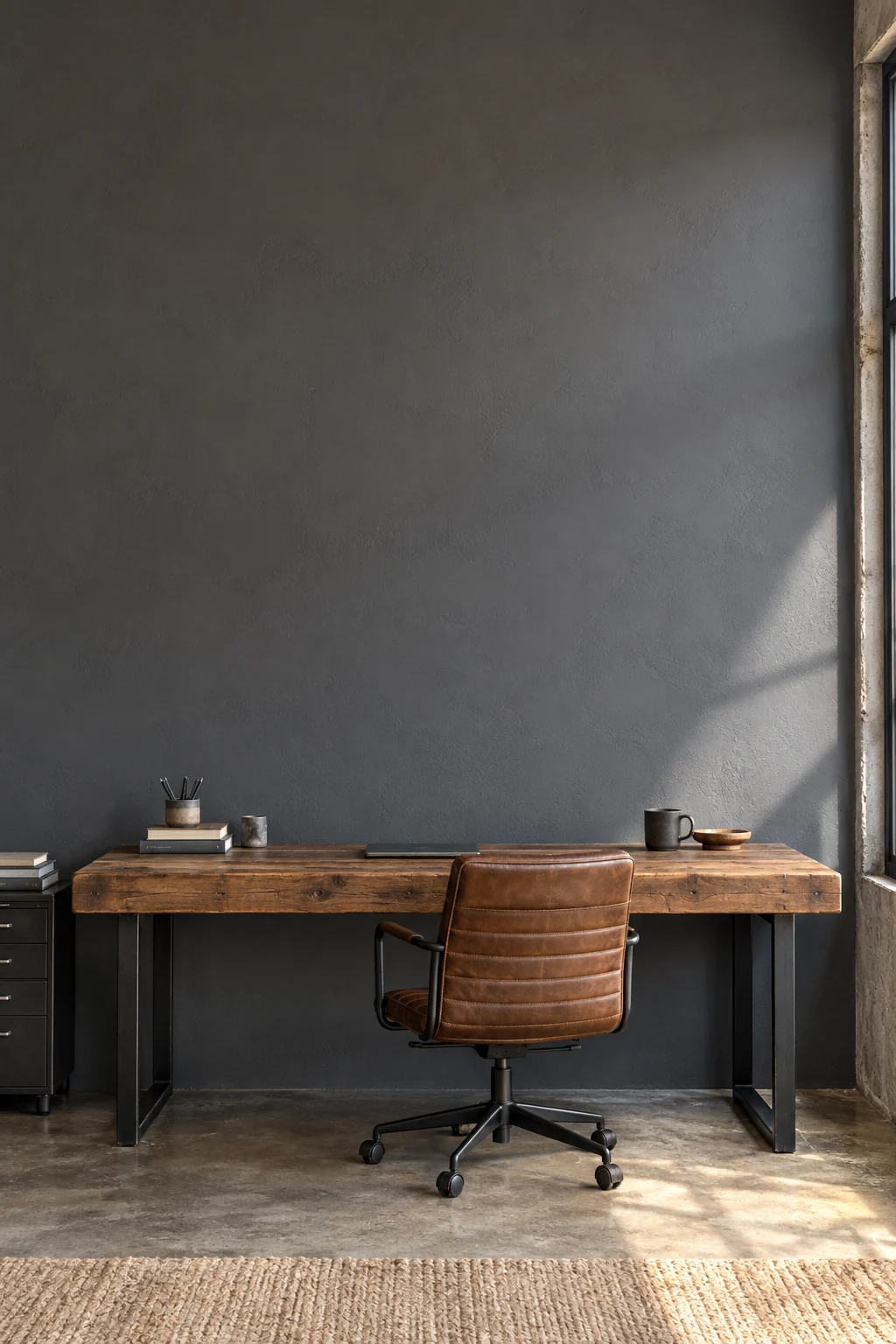 Loft steel workspace