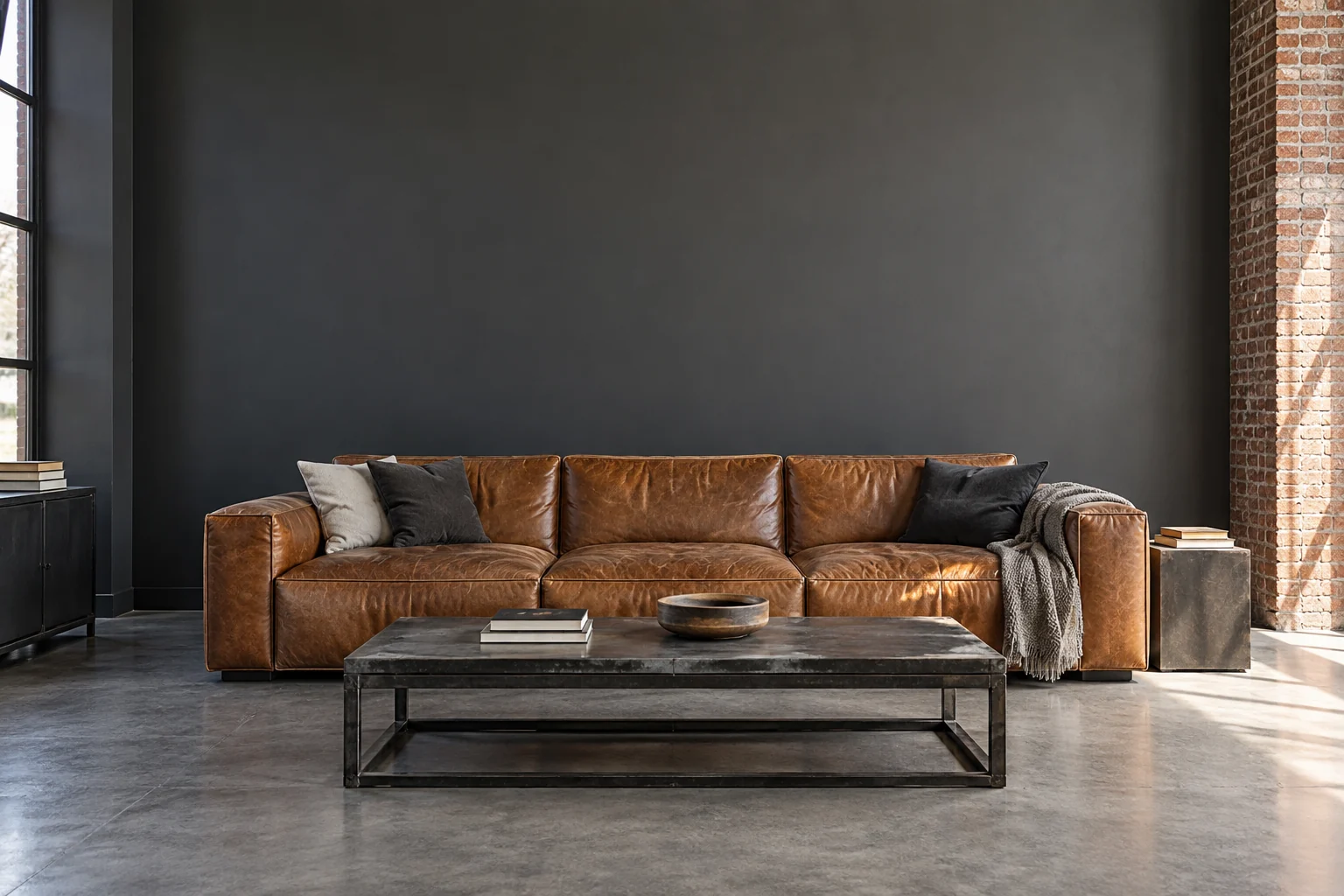 Wide loft lounge