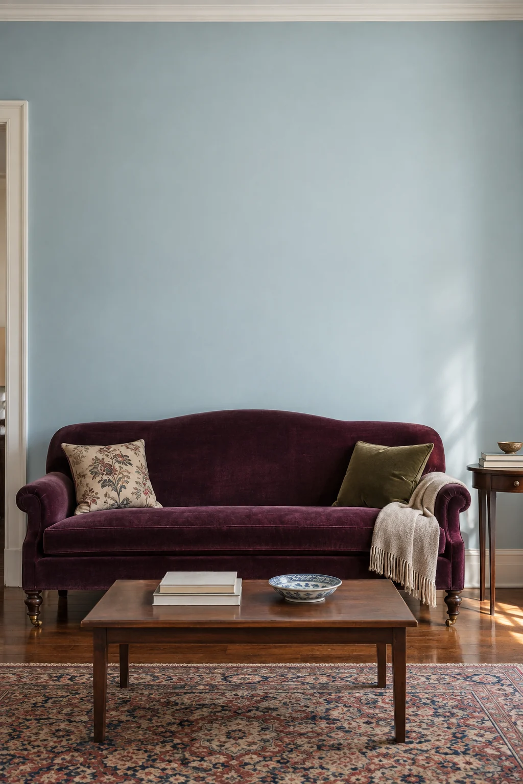 Federal blue salon