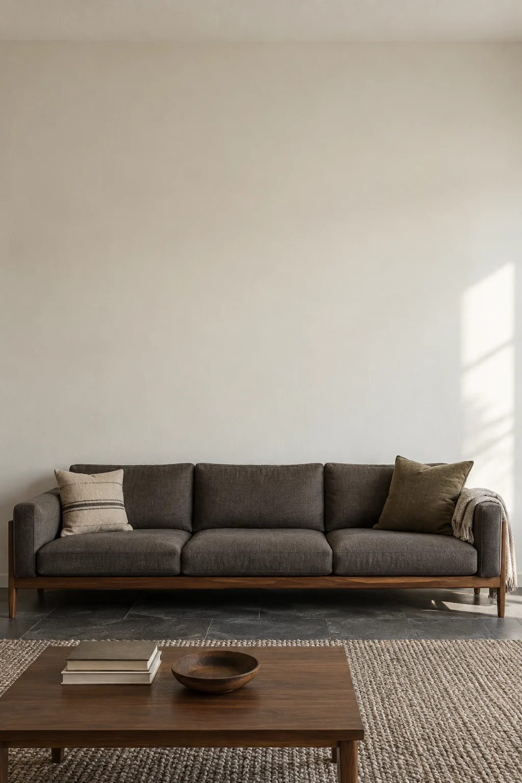 Walnut modern lounge